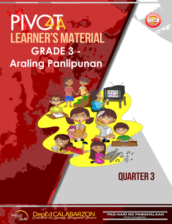 Araling Panlipunan 3 Module (Quarter 3)