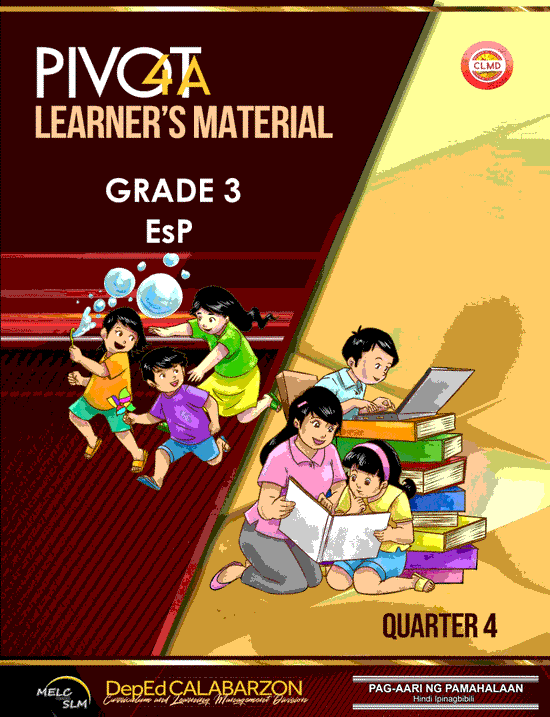 Edukasyon sa Pagpapakatao 3 Module (Quarter 4)